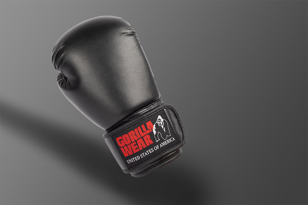 Gorilla Wear Mosby Boxing Gloves, black