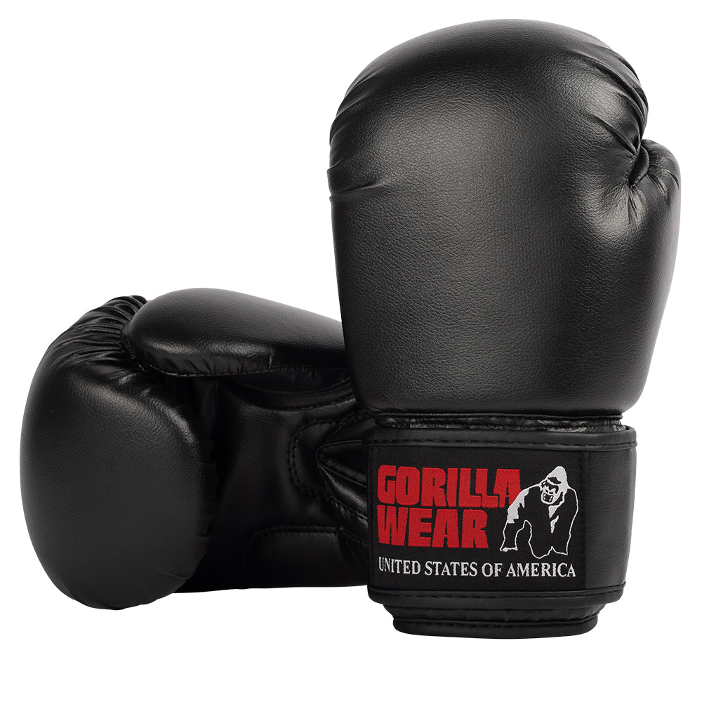 Gorilla Wear Mosby Boxing Gloves, black