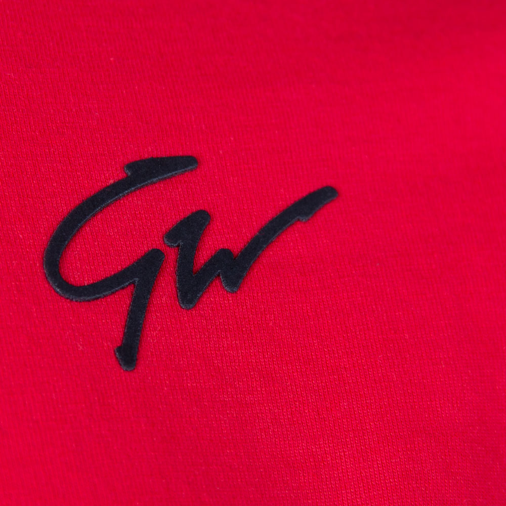 Gorilla Wear Chester T-Shirt, red/black