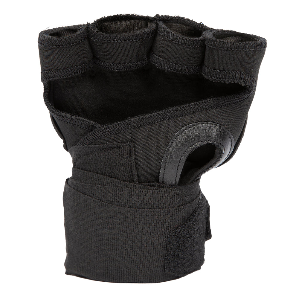 Gorilla Wear Gel Glove Wraps, black