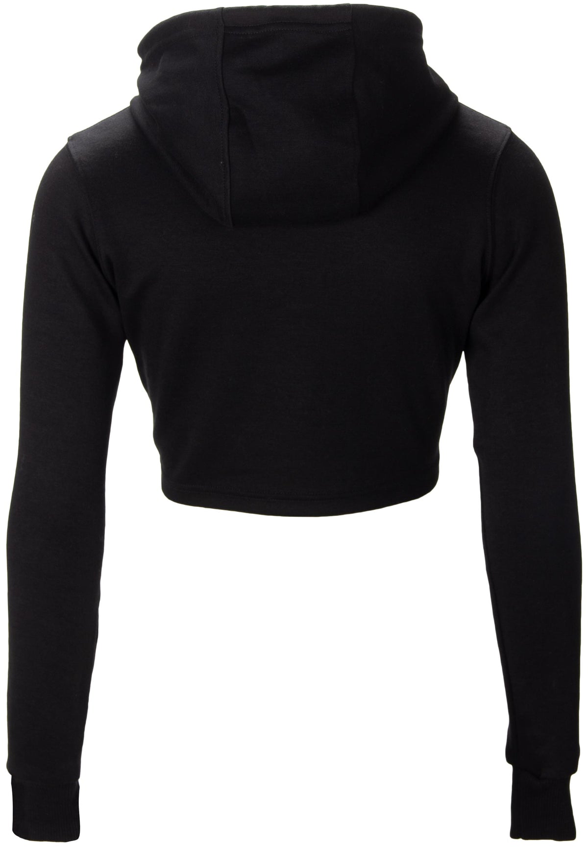 Gorilla Wear Pixley Crop Top Hoodie, black