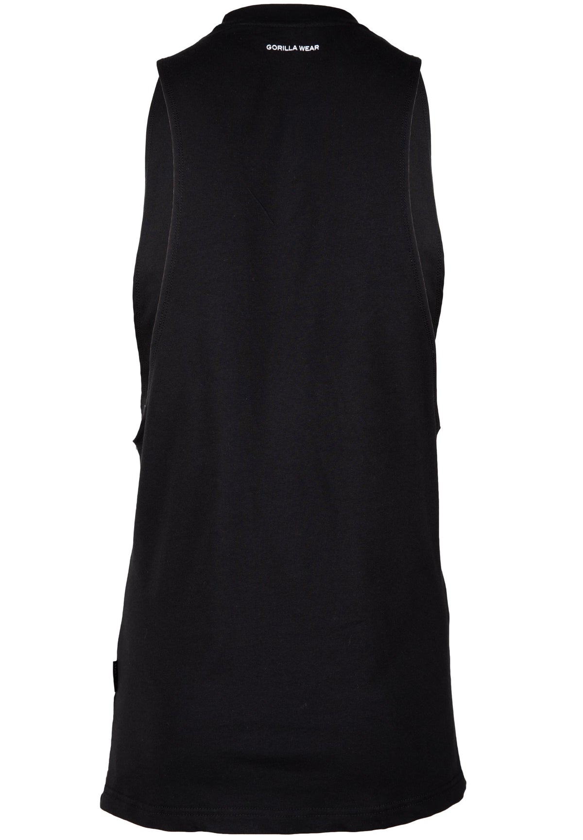 Gorilla Wear Cisco Drop Armhole Tank Top, black/white