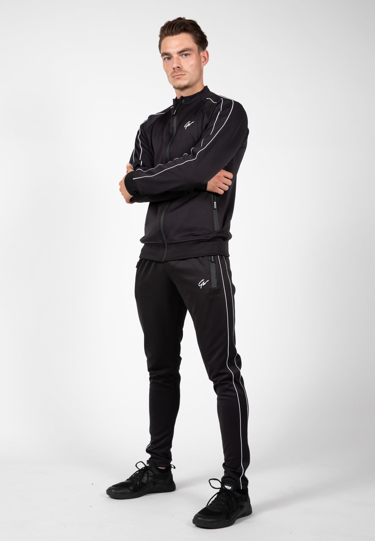Gorilla Wear Wenden Track Jacket, black/white