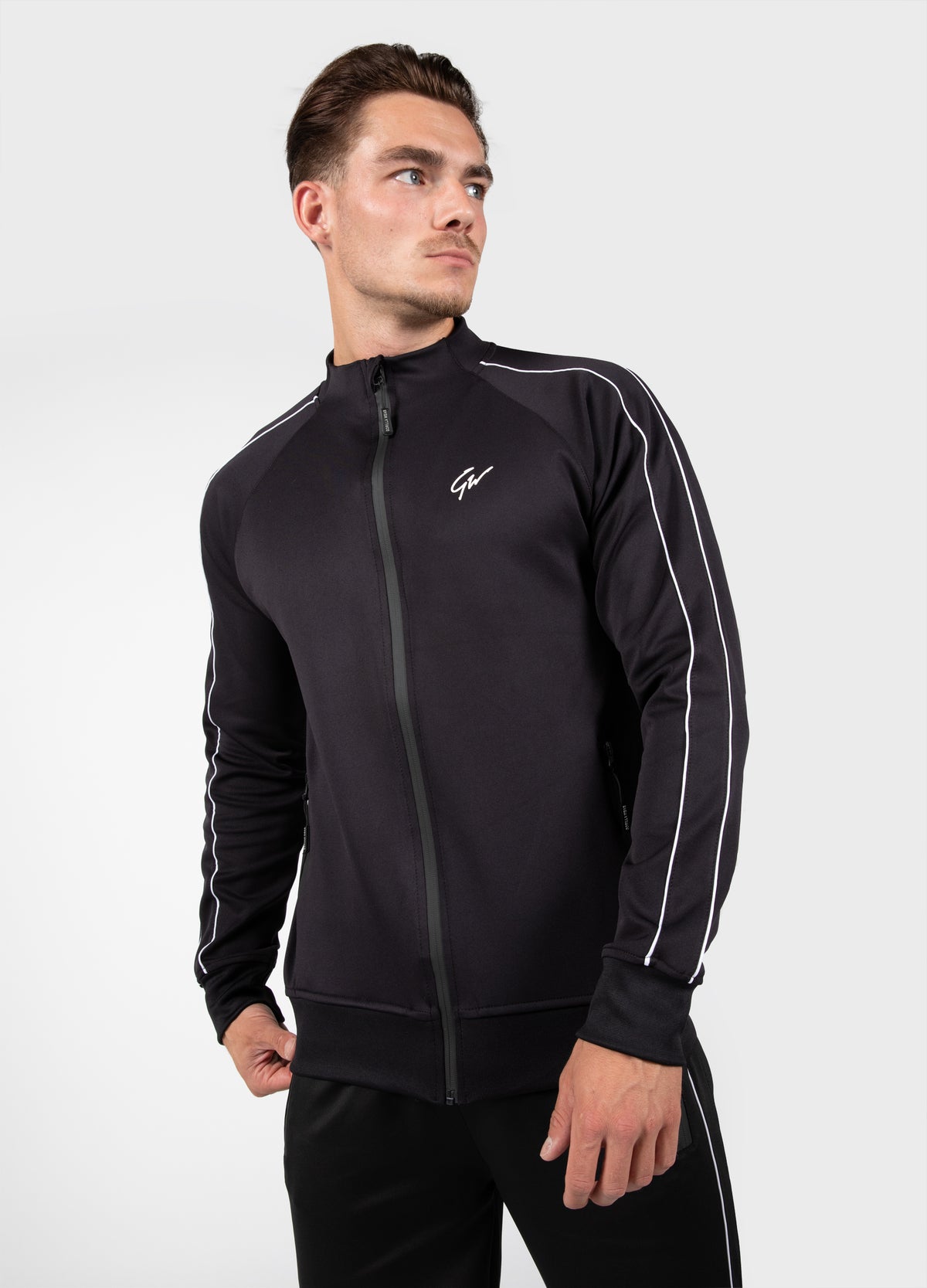 Gorilla Wear Wenden Track Jacket, black/white