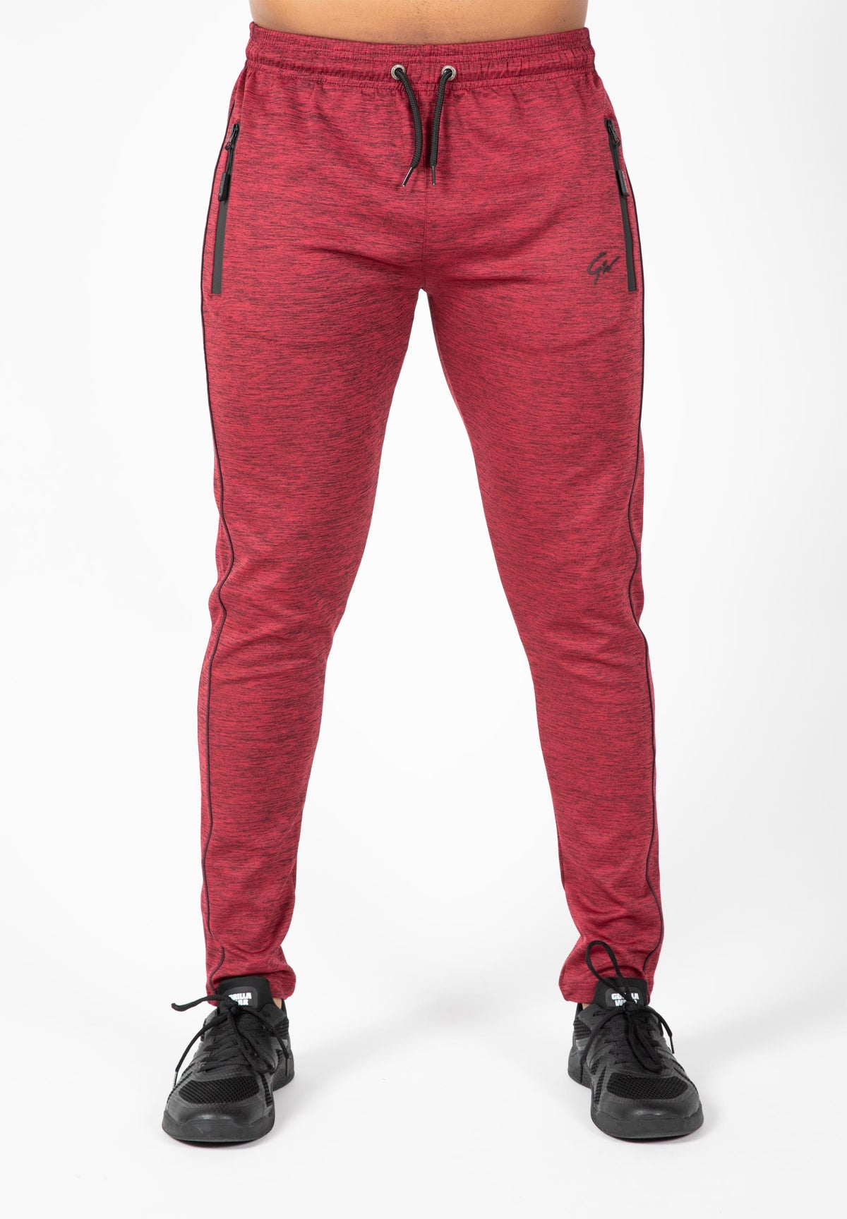 Gorilla Wear Wenden Track Pants, burgundy red