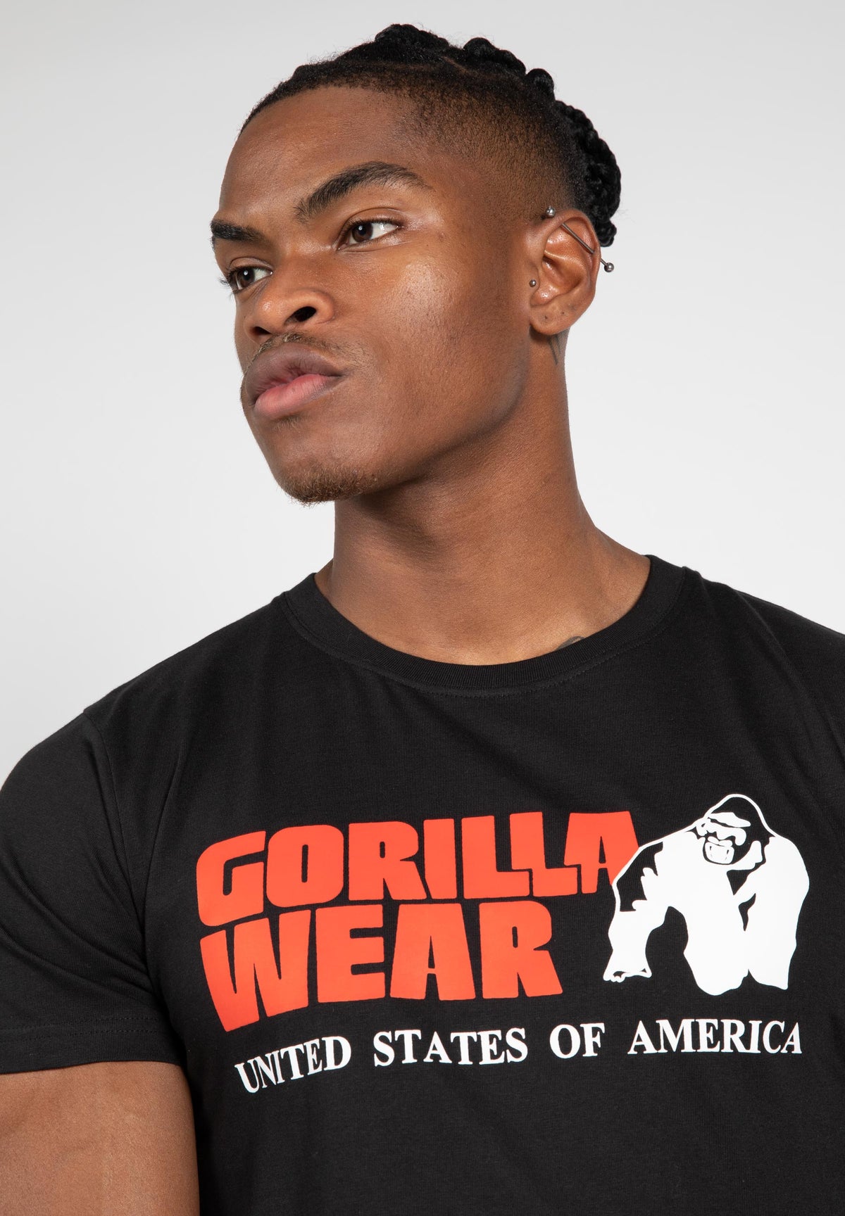 Gorilla Wear Classic T-Shirt, black