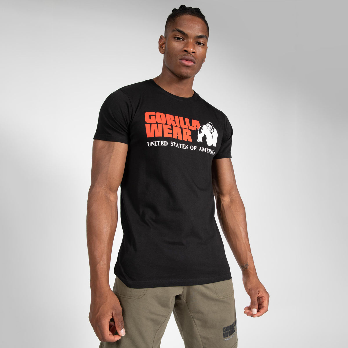 Gorilla Wear Classic T-Shirt, black