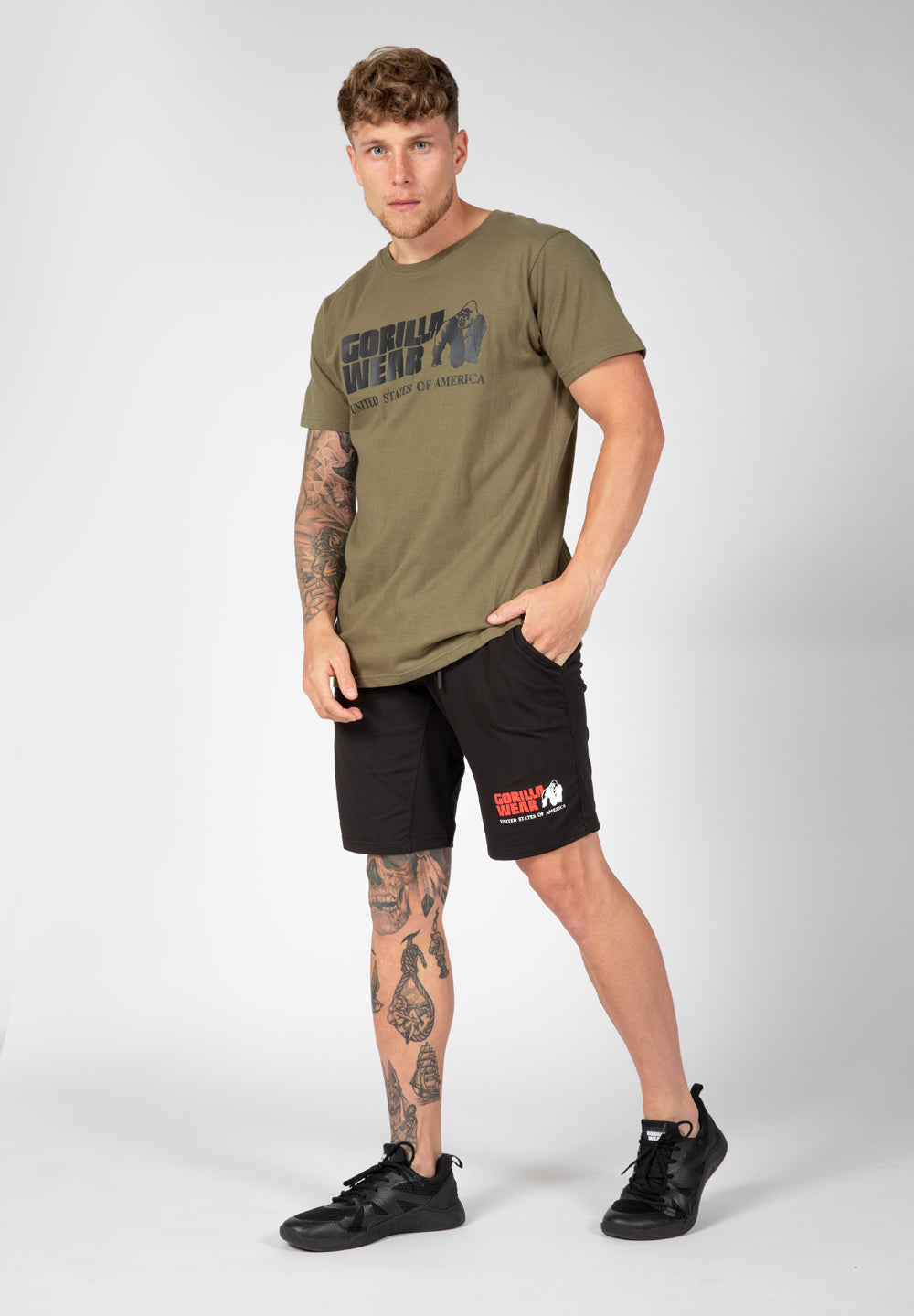 Gorilla Wear Classic T-Shirt, army green