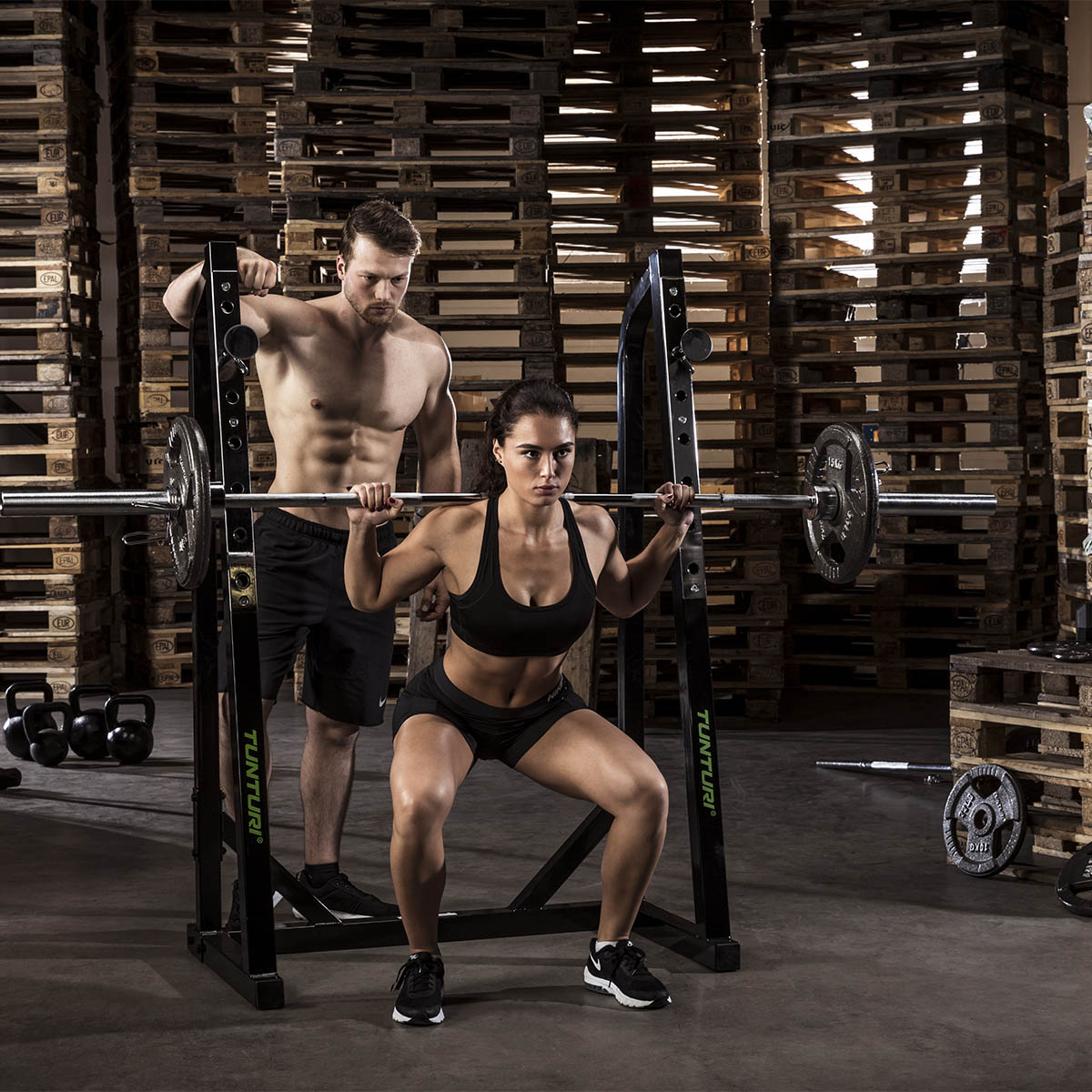 Tunturi WT40 Squat Rack
