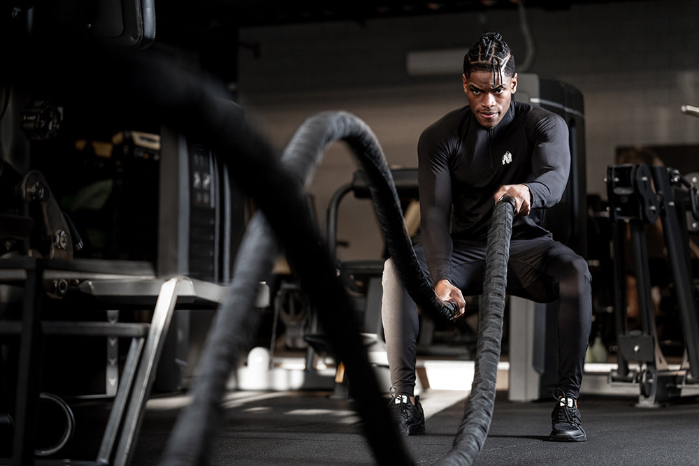Gorilla Wear Hamilton Hybrid Long Sleeve, black