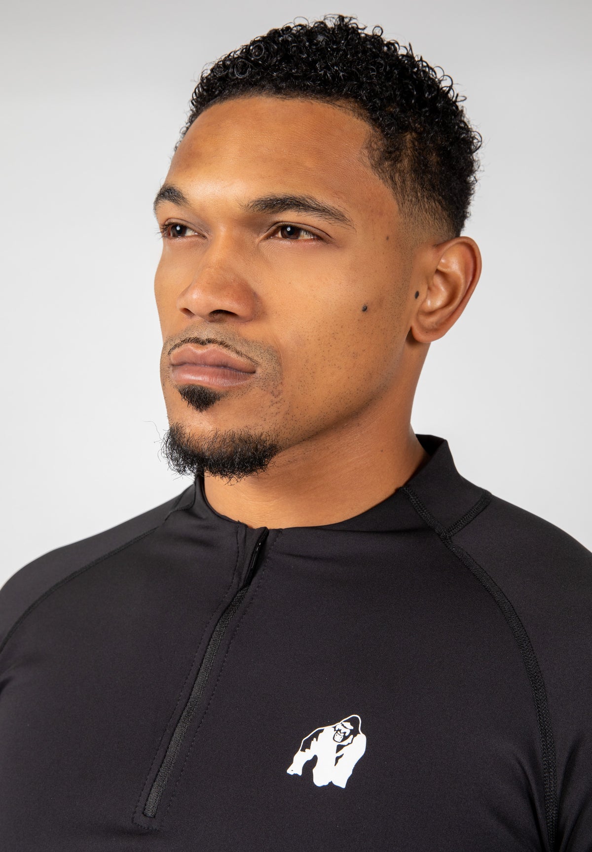Gorilla Wear Hamilton Hybrid Long Sleeve, black