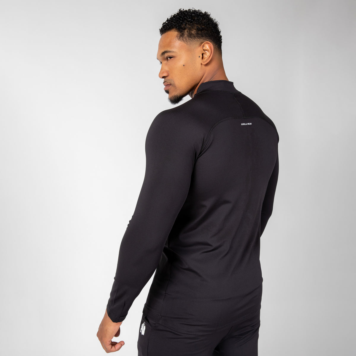 Gorilla Wear Hamilton Hybrid Long Sleeve, black