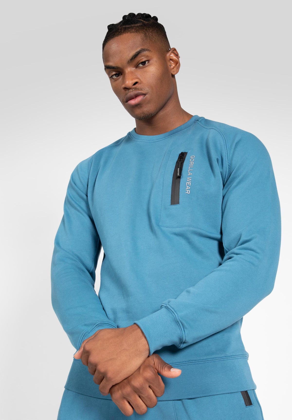 Gorilla Wear Newark Sweater, blue