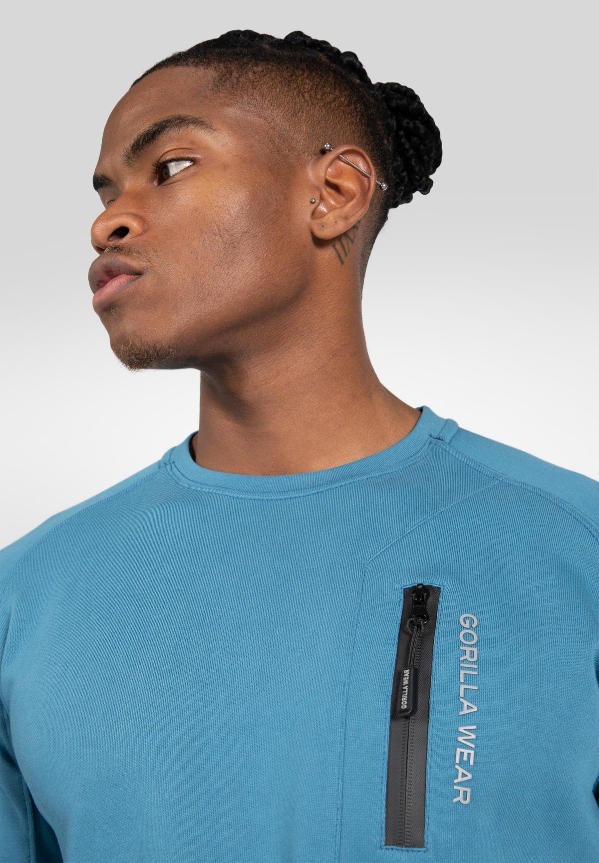 Gorilla Wear Newark Sweater, blue