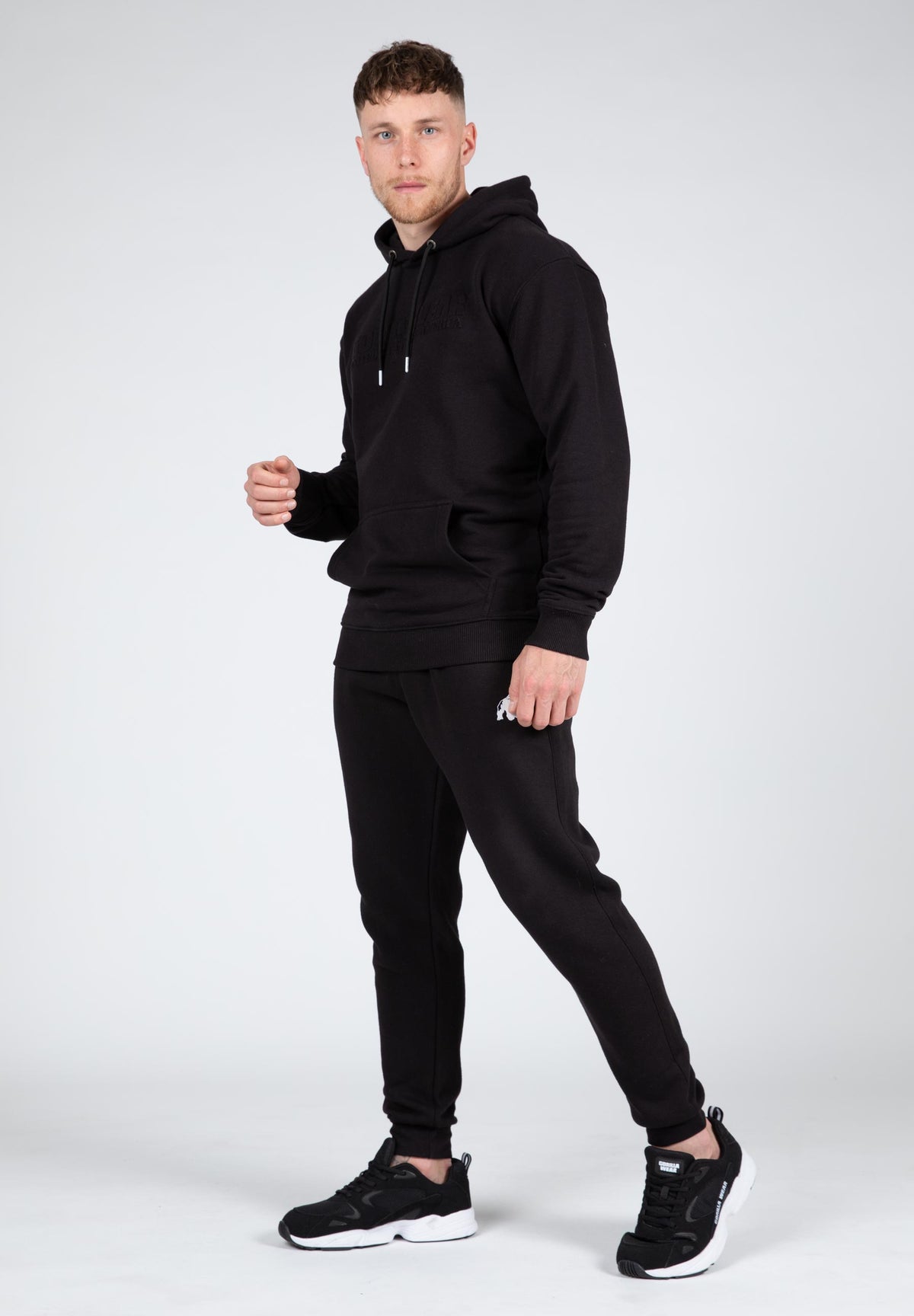 Gorilla Wear Crowley Oversized Men's Hoodie, black