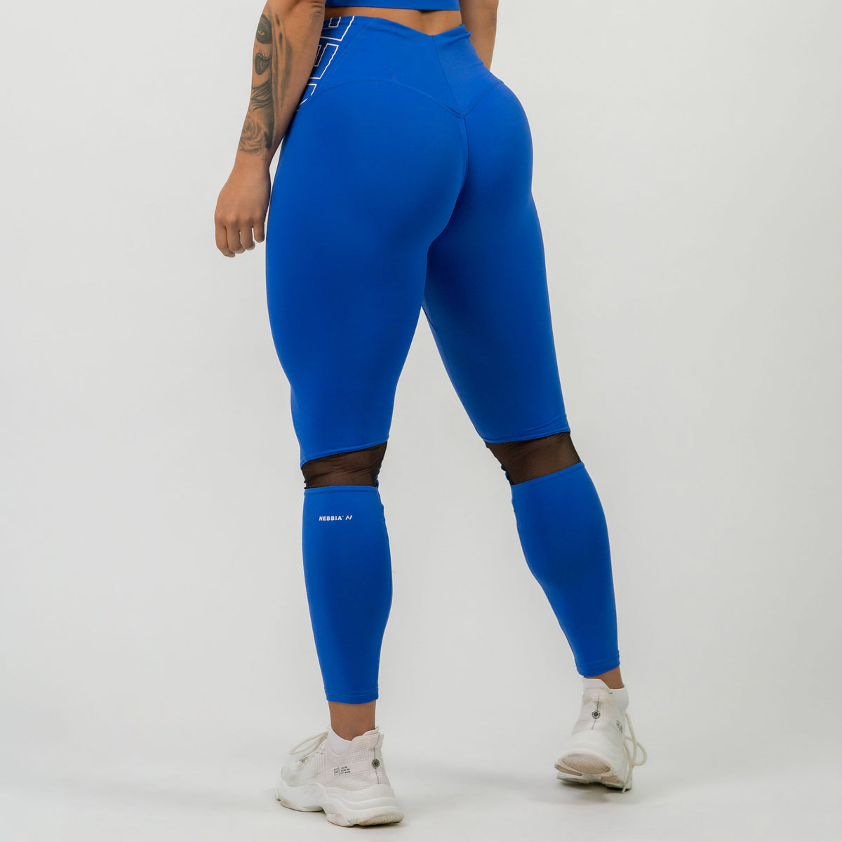 NEBBIA FIT Active High Waist Leggings, blue