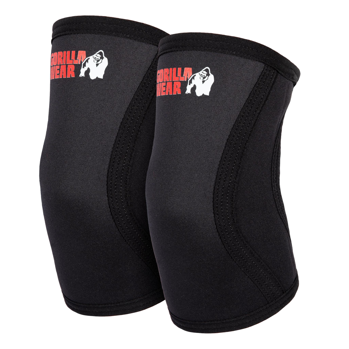 Gorilla Wear 3 MM Elbow Sleeves, black