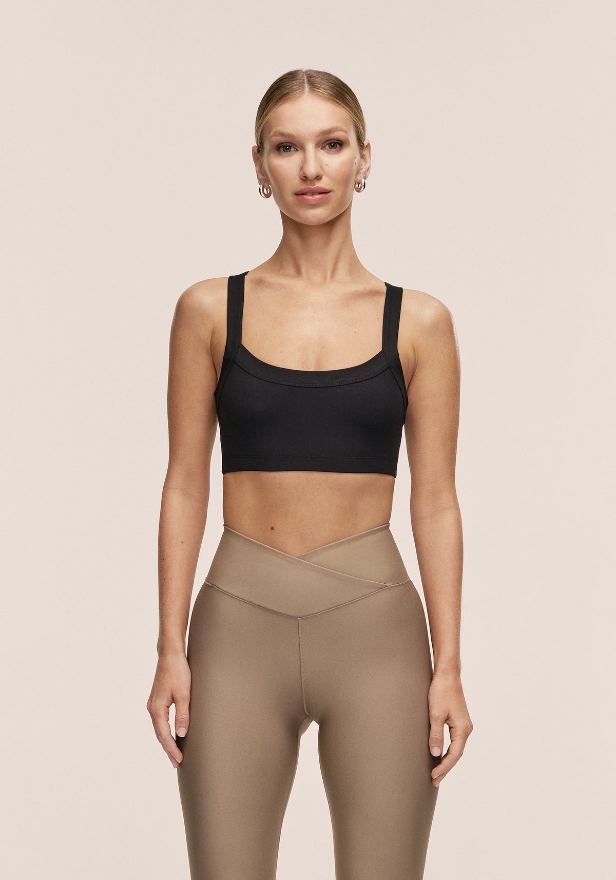Casall Overlap High Waist Tights