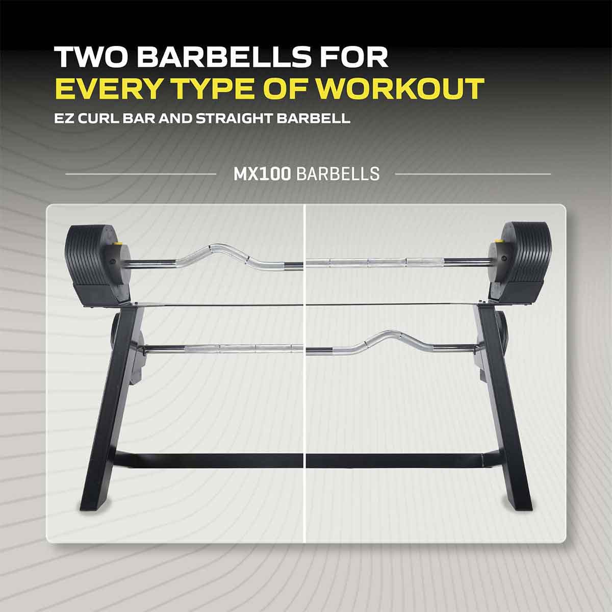 Tunturi MX100 Barbell System & Stand