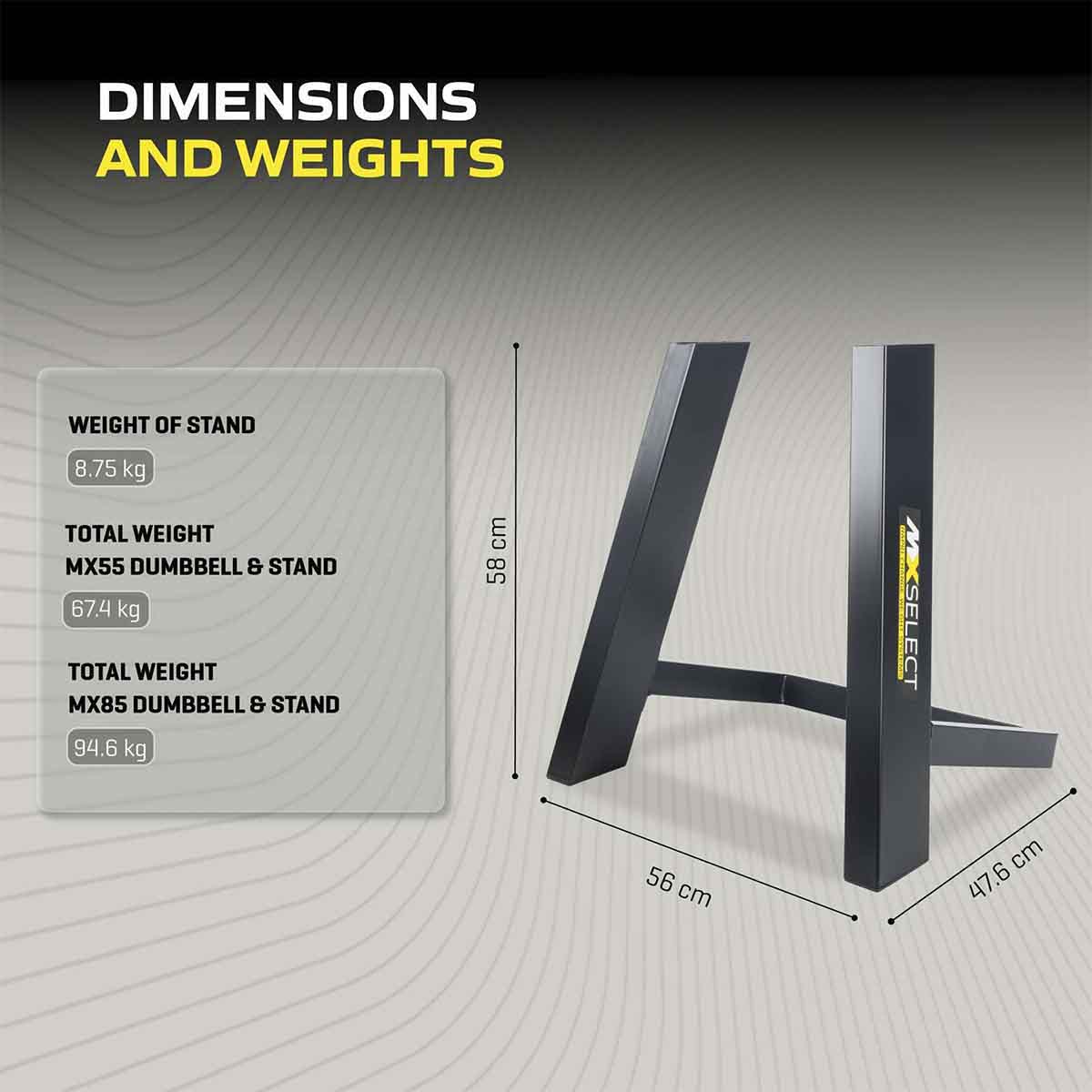 Tunturi MX Select Dumbbells Stand