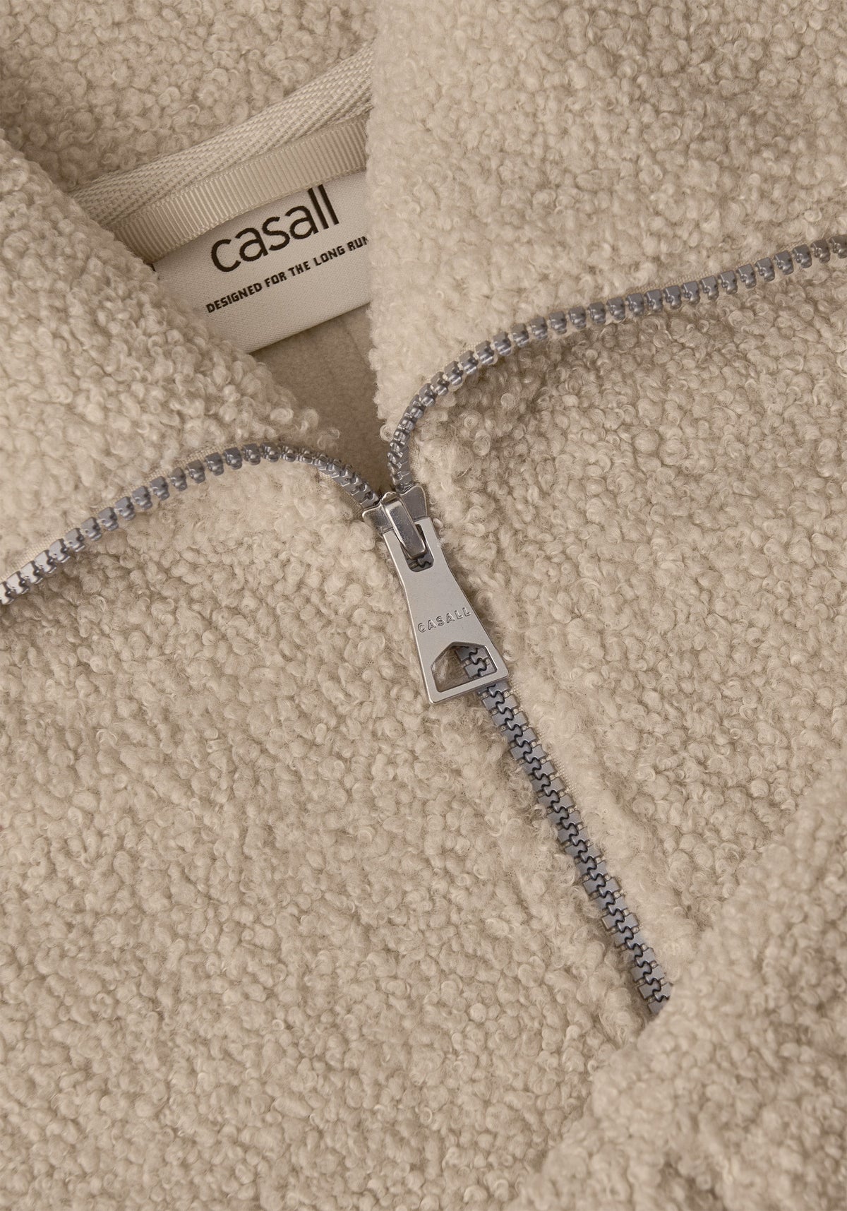 Casall Sherpa Short Zip Jacket