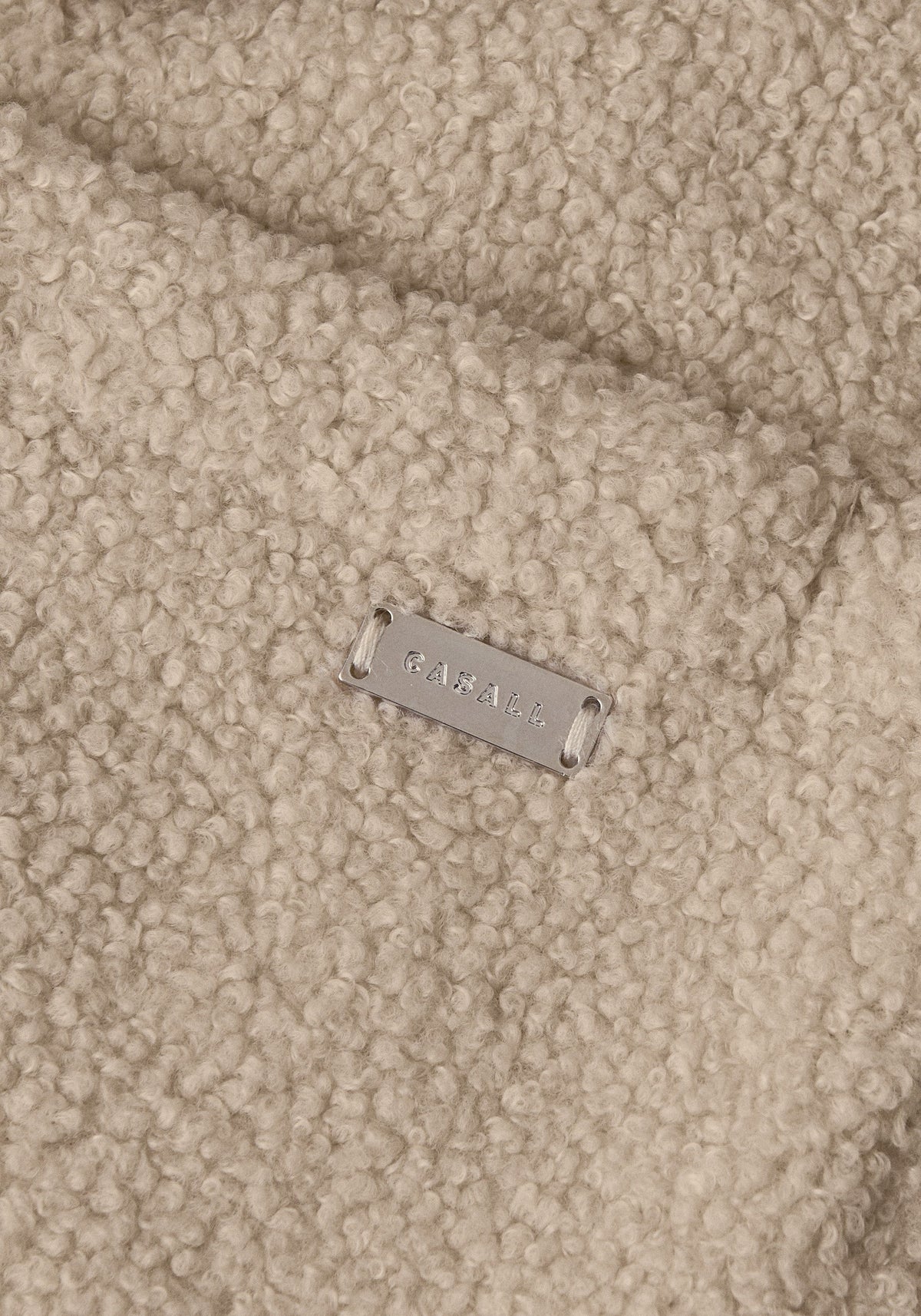 Casall Sherpa Short Zip Jacket