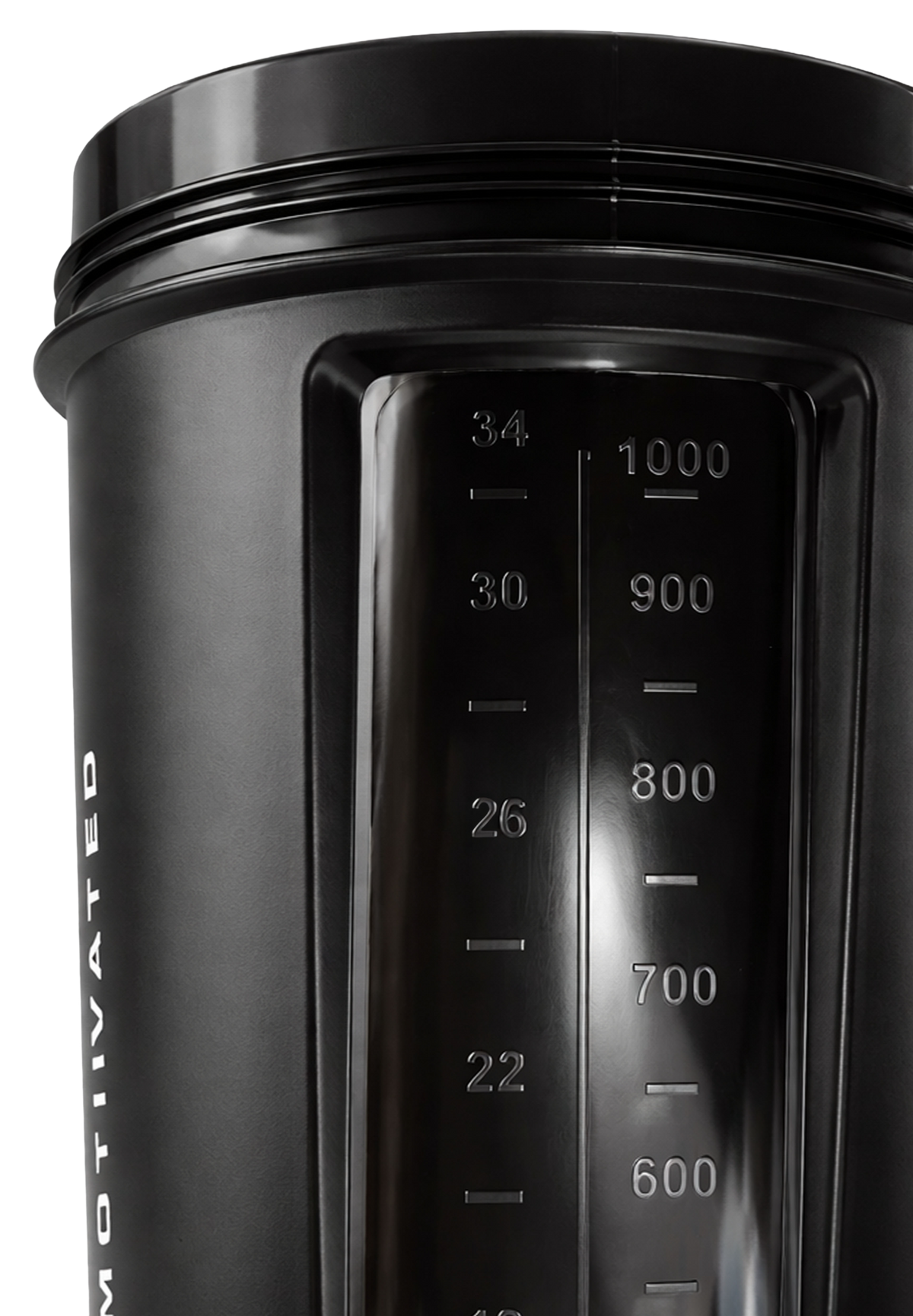 Gorilla Wear XXL Power Shaker 1000 ml, black/black