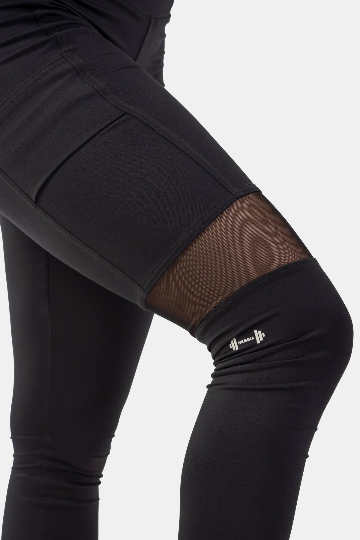 NEBBIA Sporty Smart Pocket High-Waist Leggings, black
