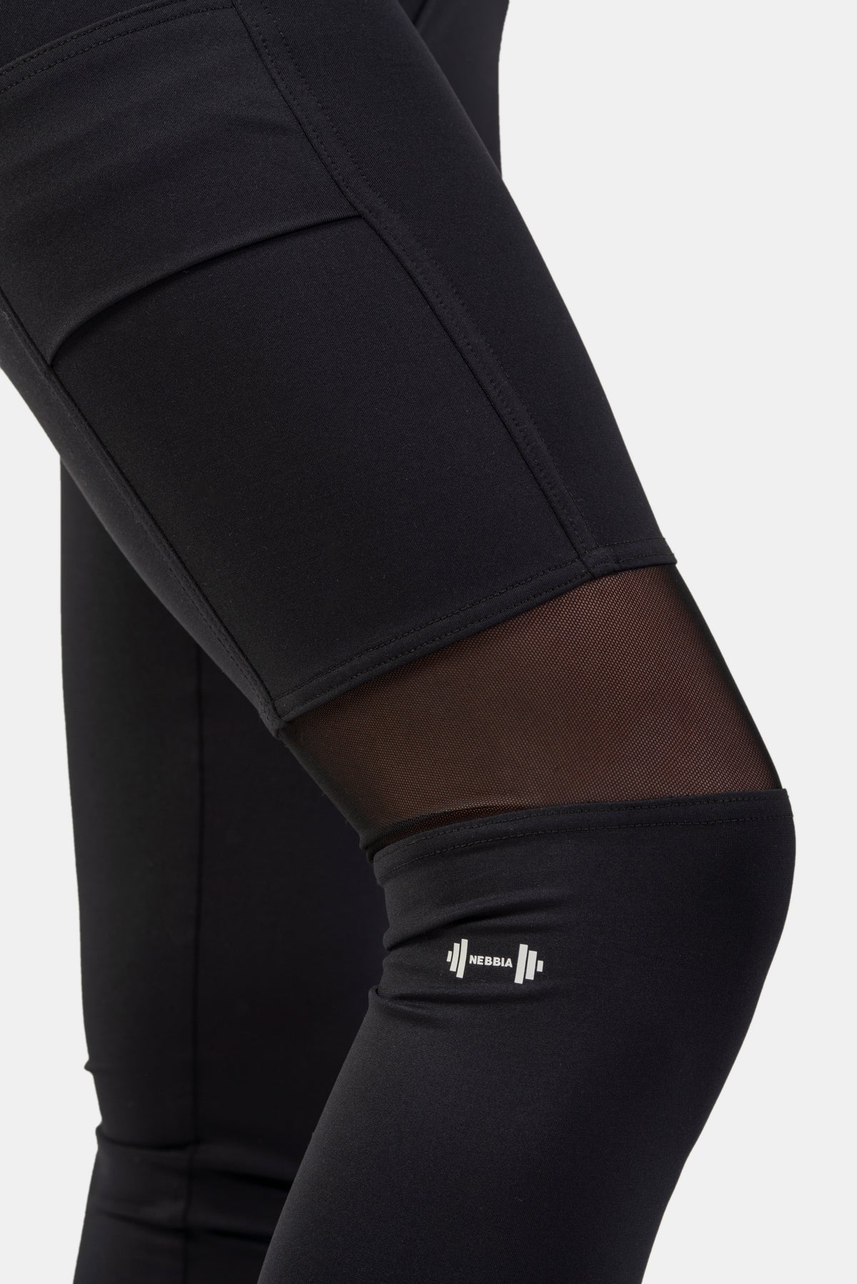 NEBBIA Sporty Smart Pocket High-Waist Leggings, black