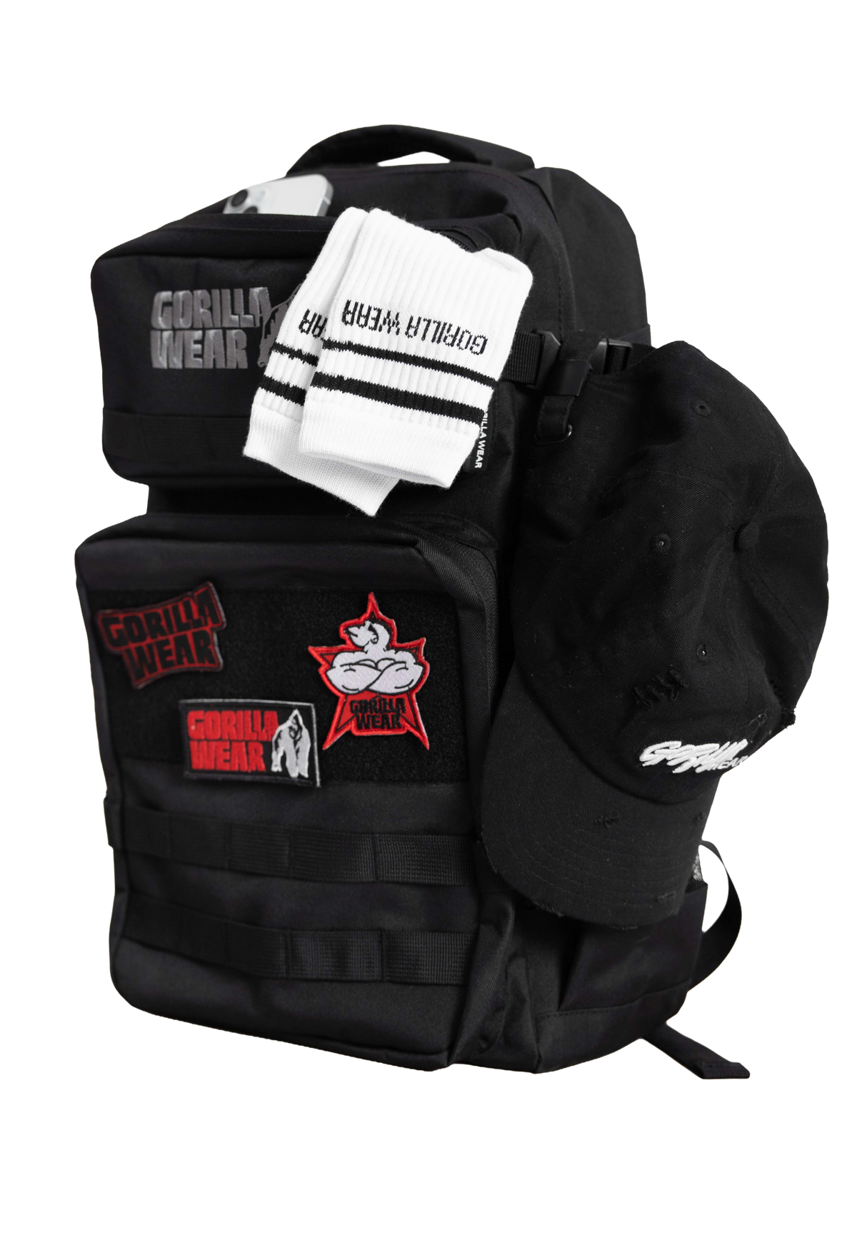 Gorilla Wear Cardiff Backpack, black