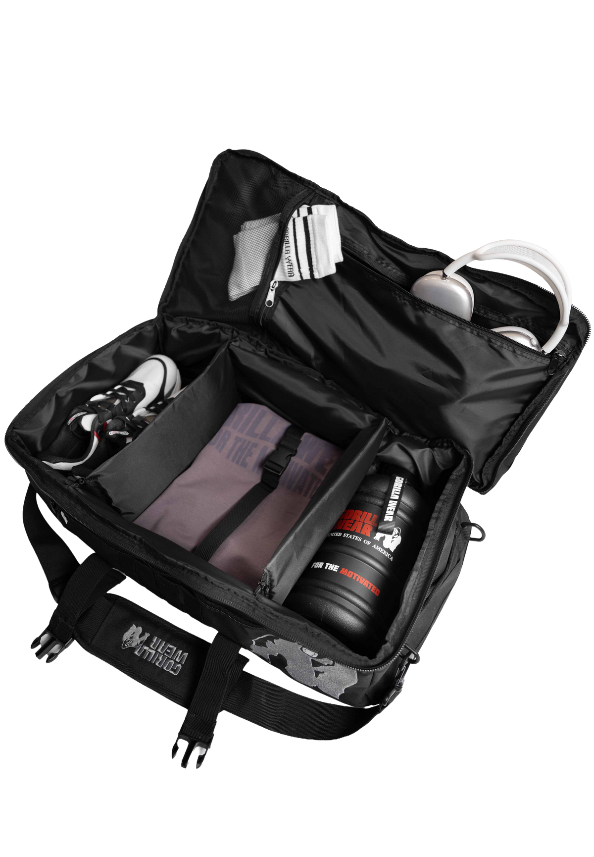 Gorilla Wear Cardiff Bag, black
