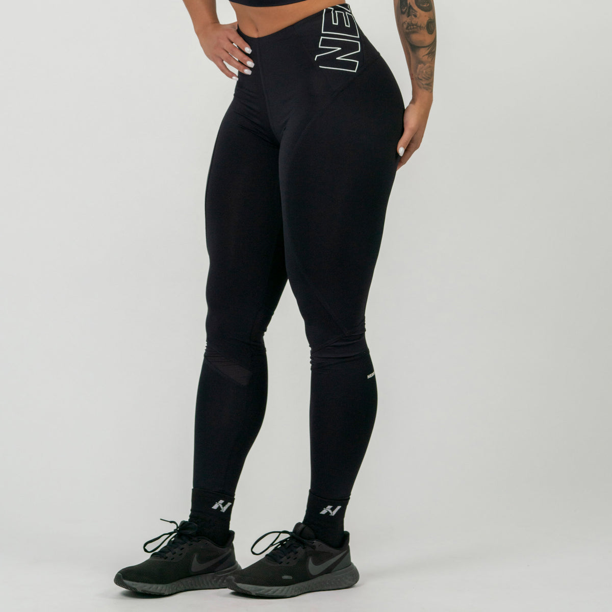 NEBBIA FIT Active High Waist Leggings, black