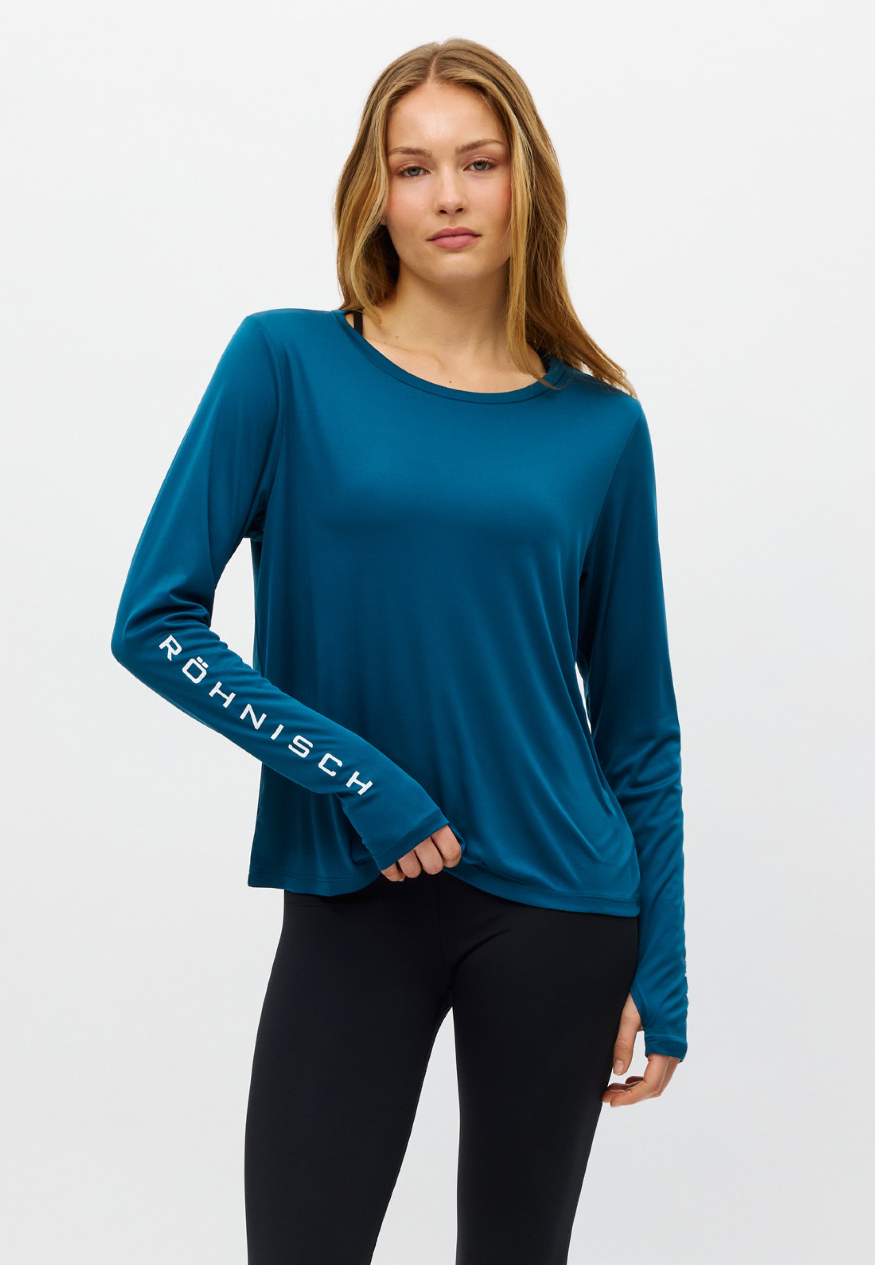 RÖHNISCH Team Logo Long Sleeve Legion Blue
