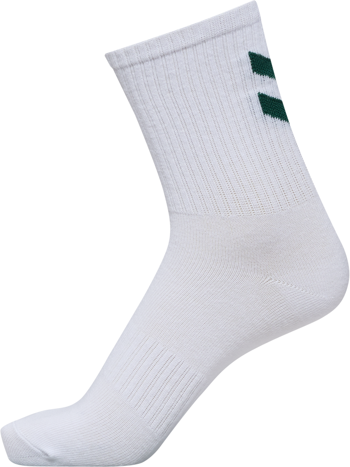 hummel Crew Stripe 6-PACK Socks White