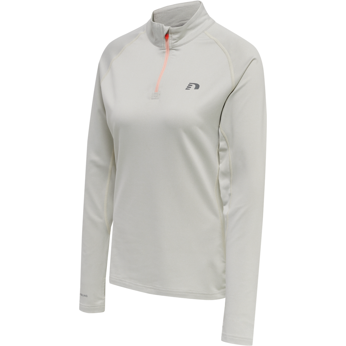 Newline Women 1/2 Zip L/S Oyster Mushroom Melange