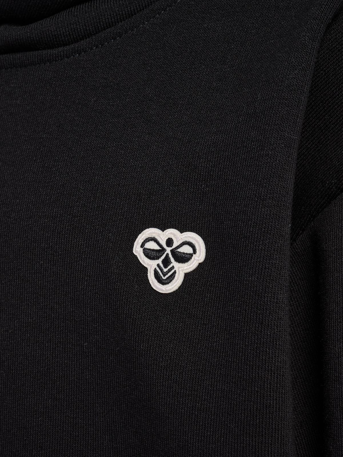 hummel Jr Loose Hoodie Bee Black