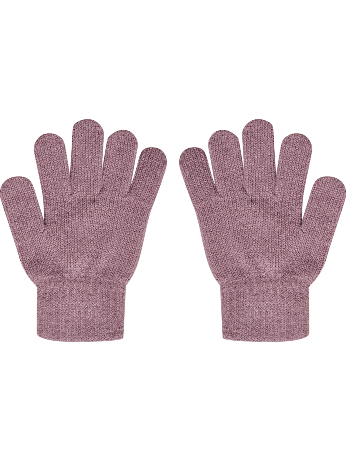 hummel Jr Knit Gloves 2-PACK Sea Fog
