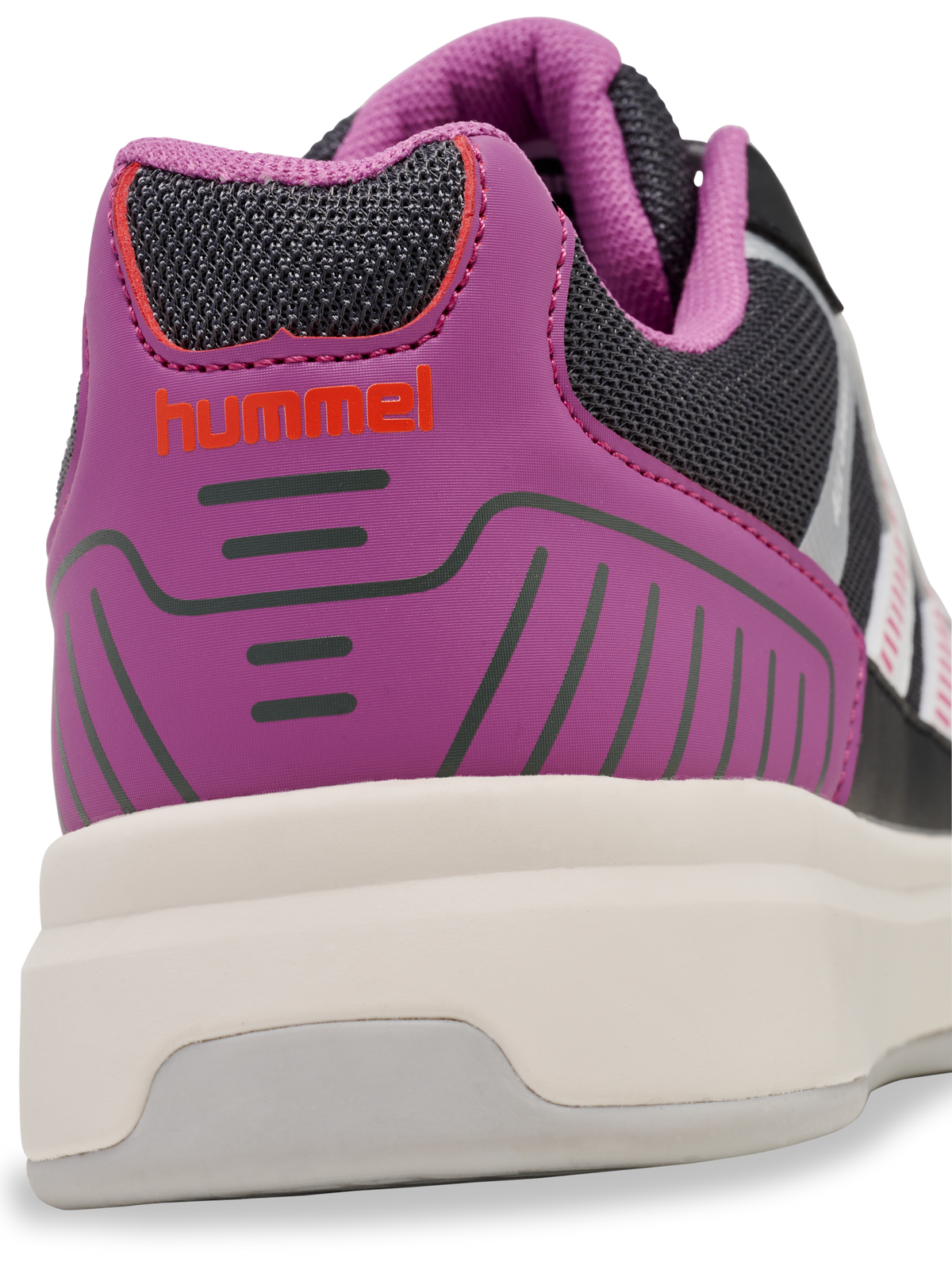 hummel All Court Anthracite/Cattleya Orchid
