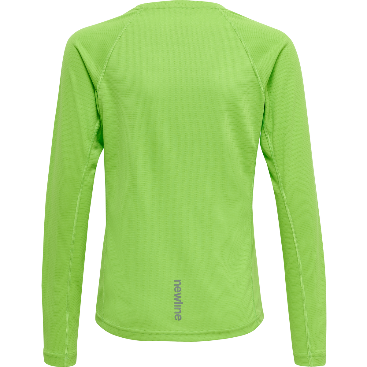 Newline Kids Core Running T-shirt L/S Green Flash