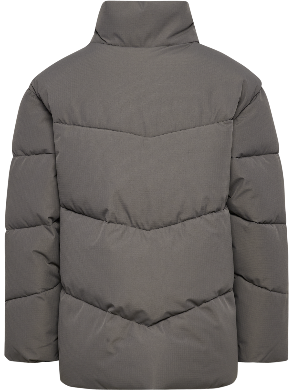 hummel Jr Puffer Jacket Dark Gull Gray