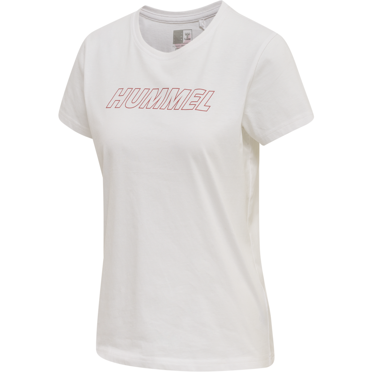 hummel Te Cali Cotton T-shirt White/Withered Rose