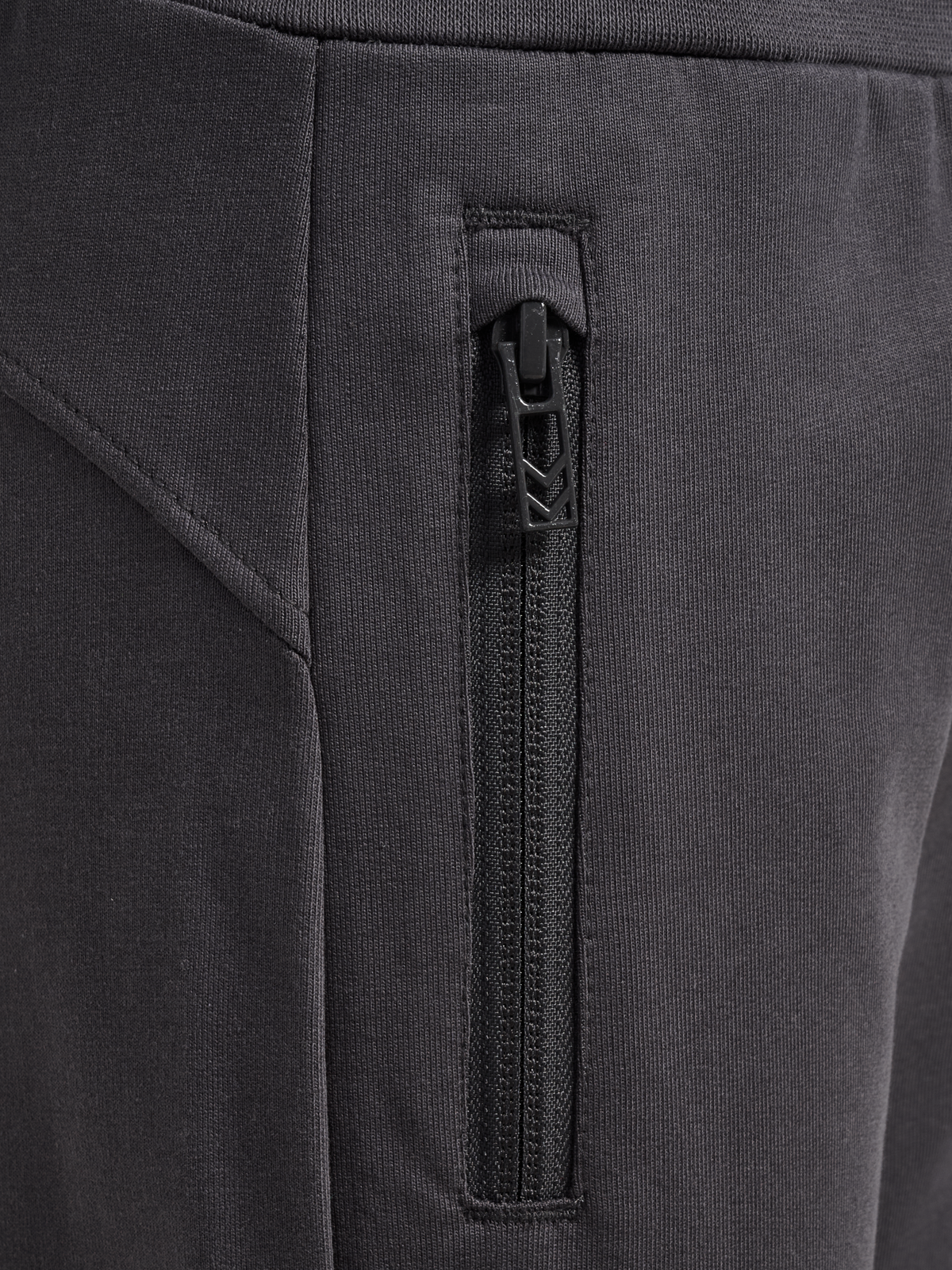 hummel Jr Regular Adj Waist Pants Ebony