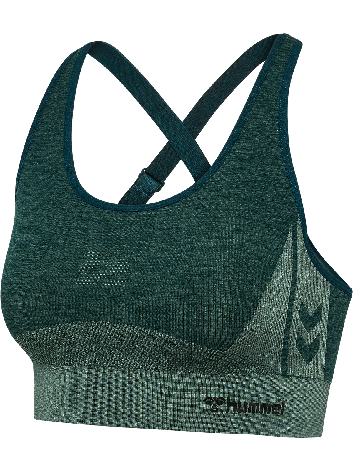 hummel Clea Seamless Sports Top Green Gables/Garden Topiary Me