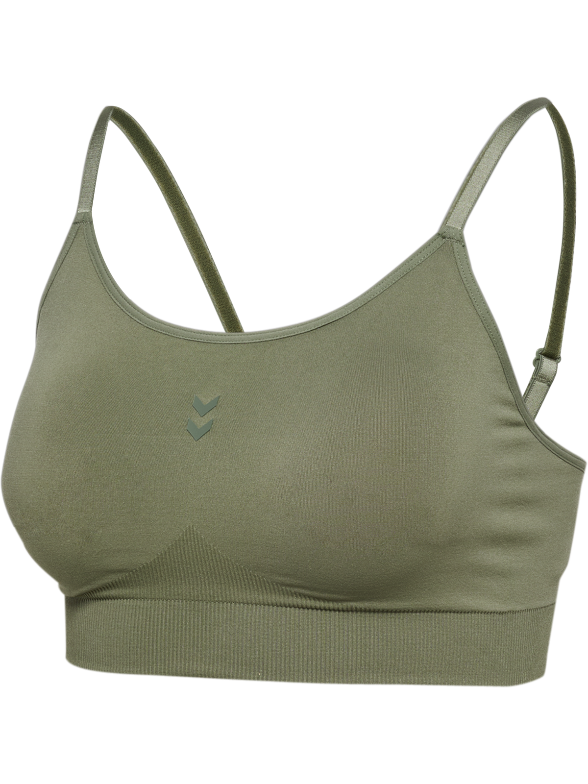 hummel Flow Padded Bra Deep Lichen Green