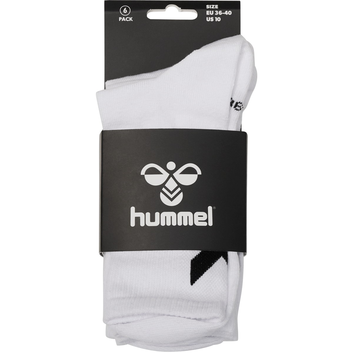hummel Chevron 6-PACK Socks White/White