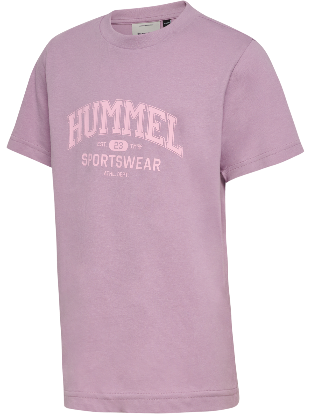 hummel Jr Reg Graphic T-shirt S/S Lavender Mist