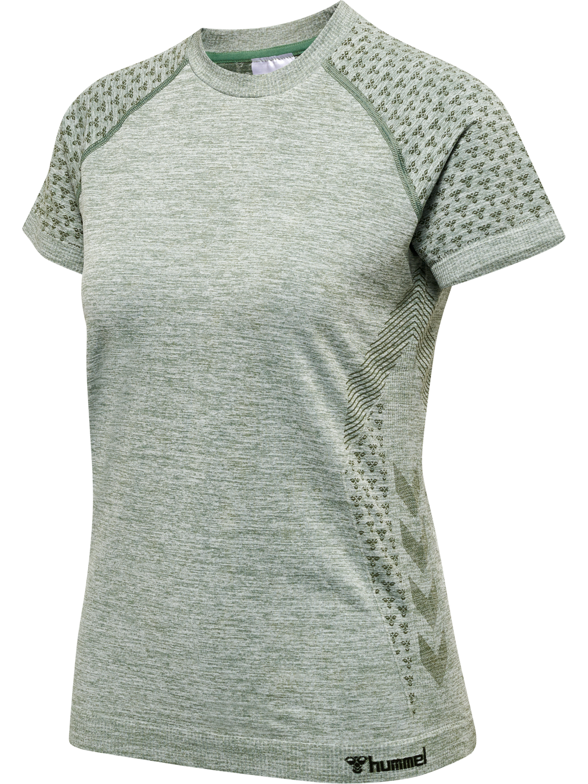 hummel Ci Seamless T-shirt Lily Pad Melange