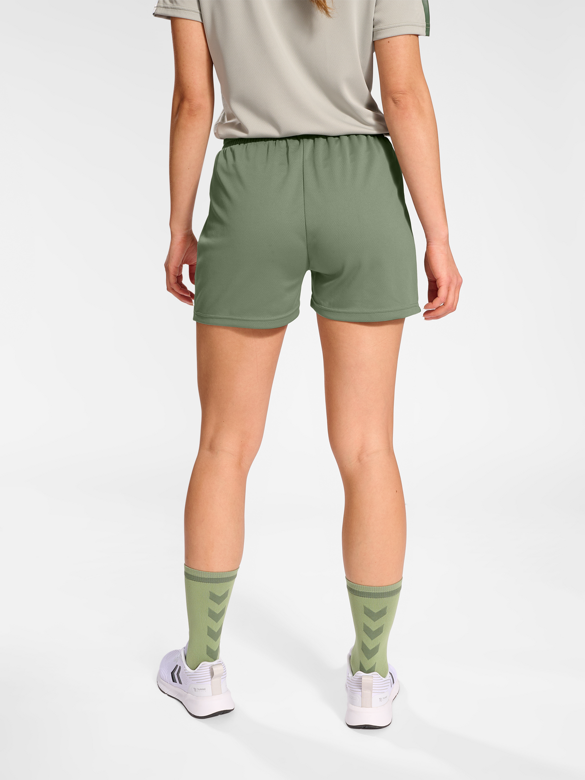 hummel Active Pl Shorts Woman Sea Spray