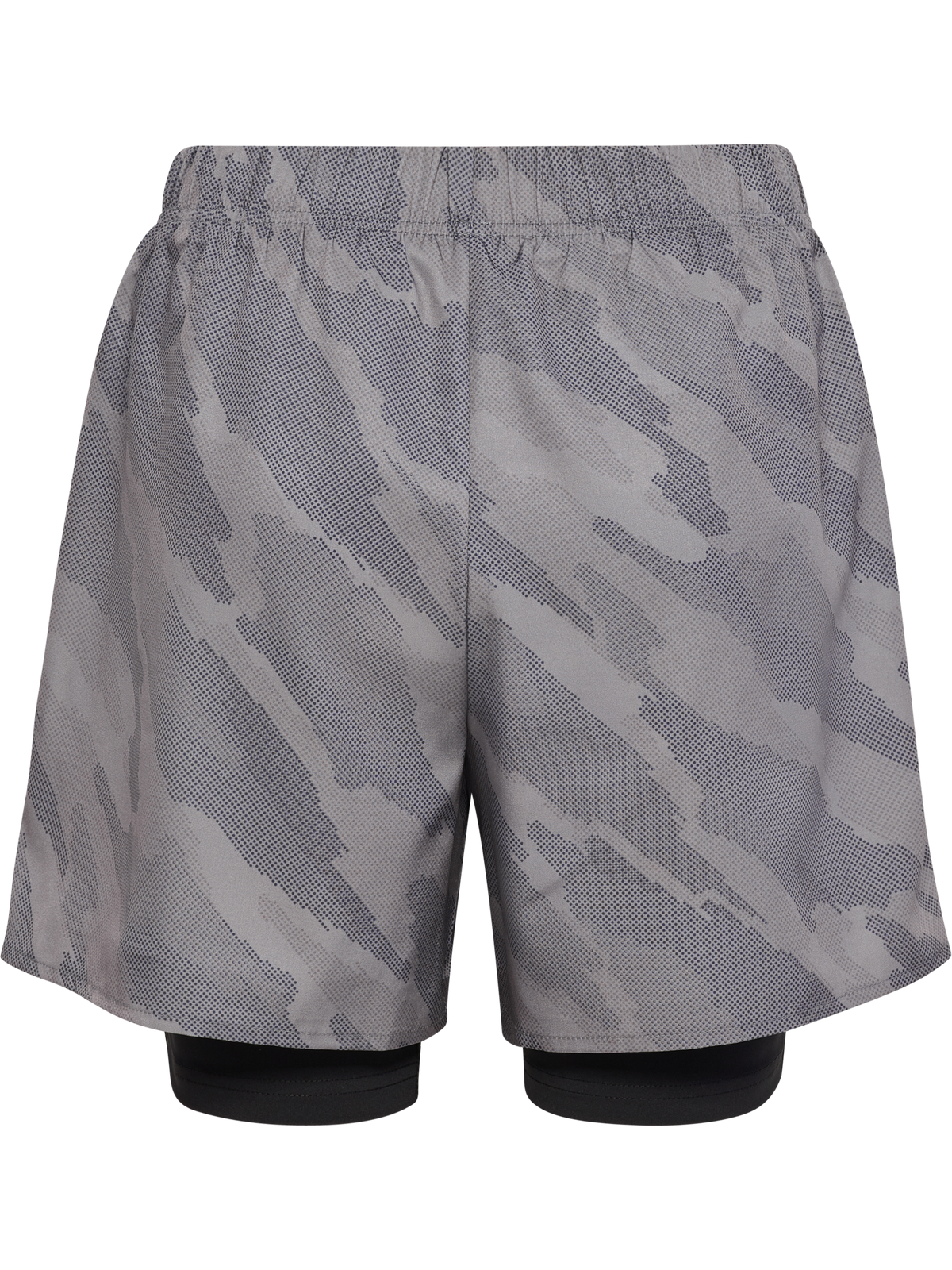 hummel HIIT Intensity Aop 2 In 1 Shorts Sharkskin