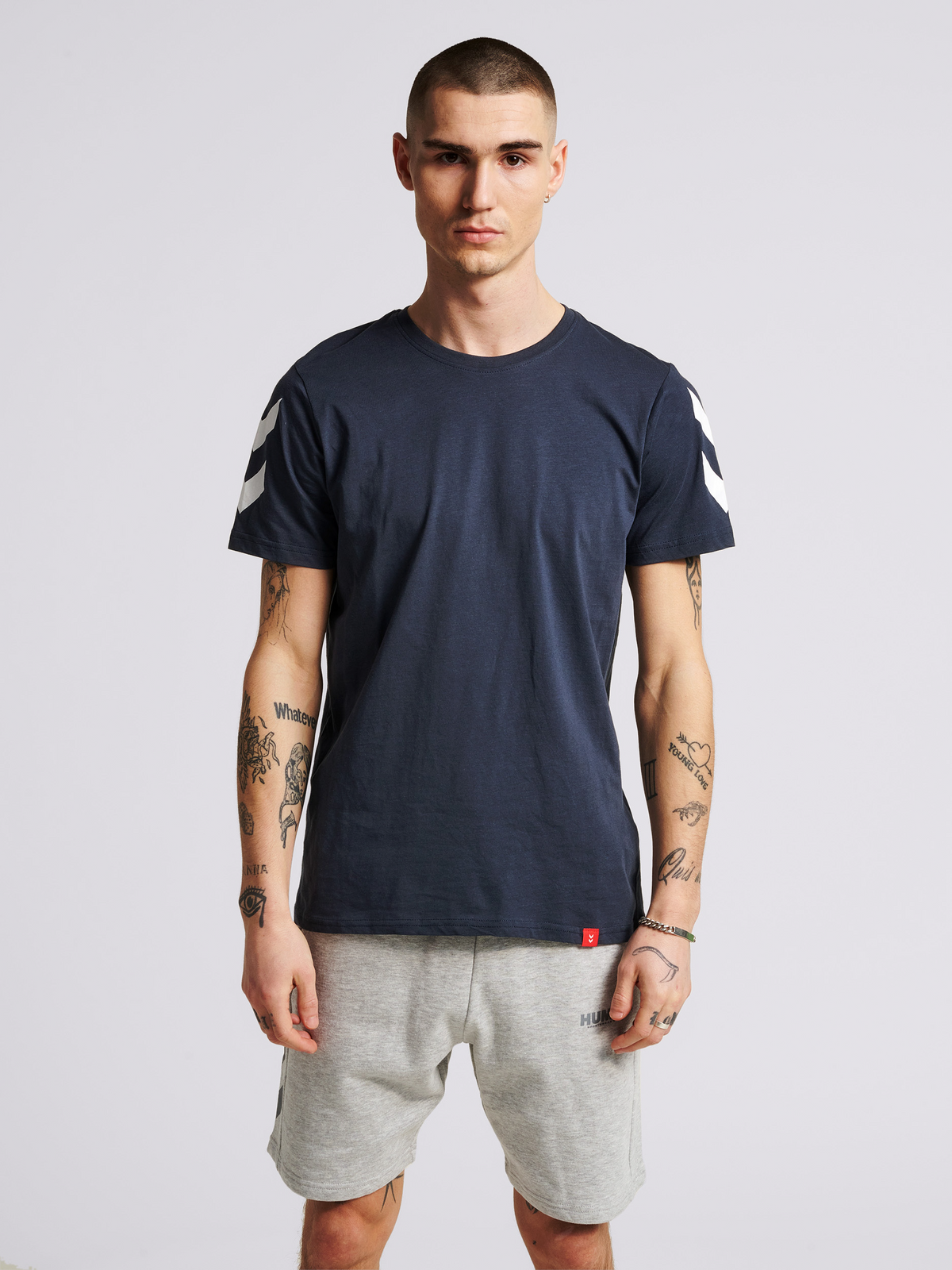 hummel Legacy Chevron T-shirt Blue Nights